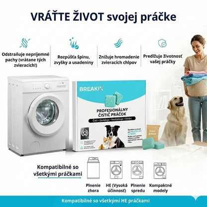 Καθαριστικό πλυντηρίου ρούχων Pro – ενεργά ένζυμα