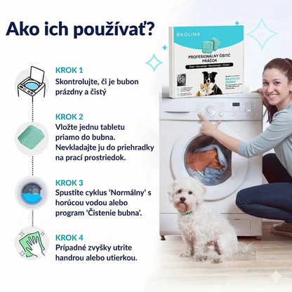 Καθαριστικό πλυντηρίου ρούχων Pro – ενεργά ένζυμα