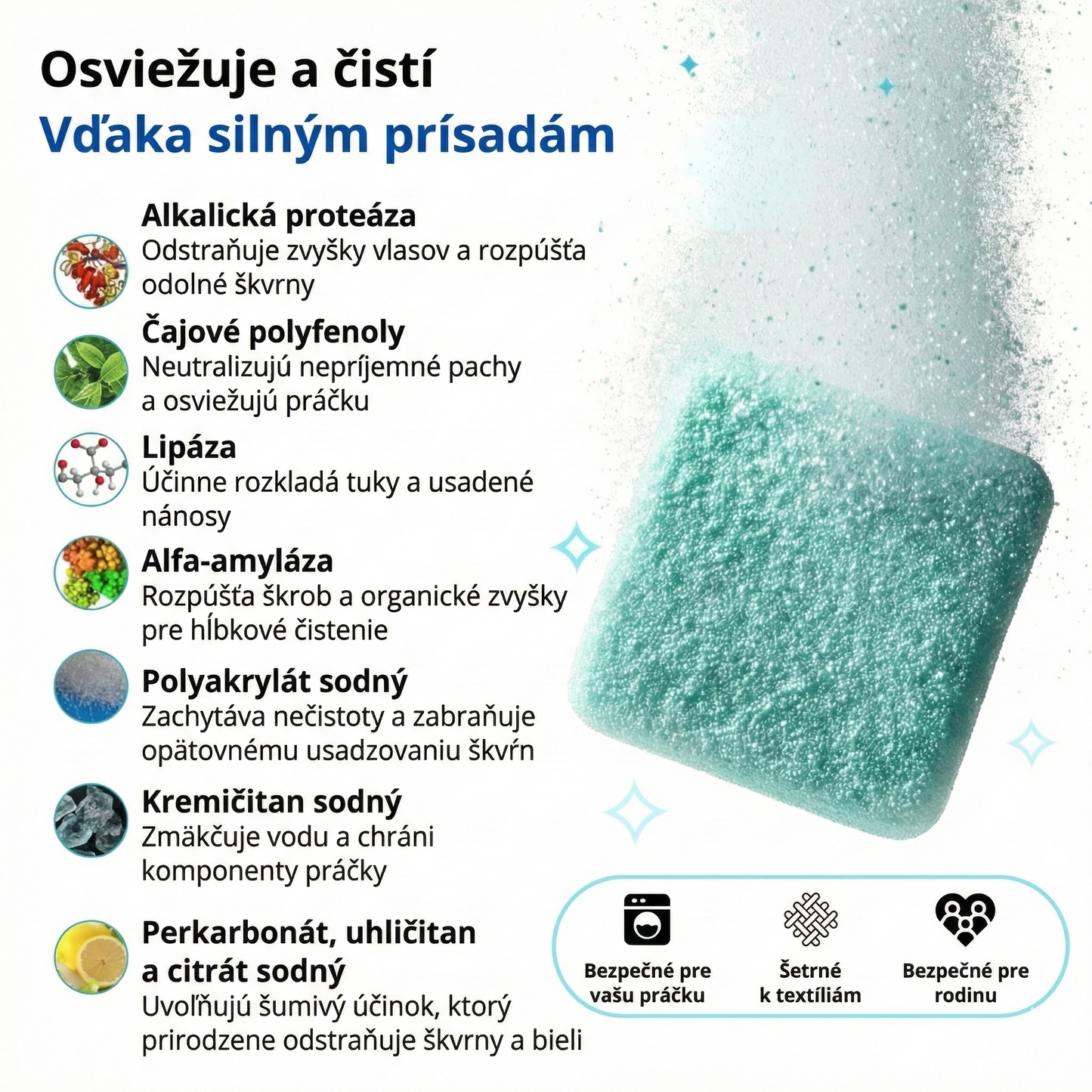 Καθαριστικό πλυντηρίου ρούχων Pro – ενεργά ένζυμα